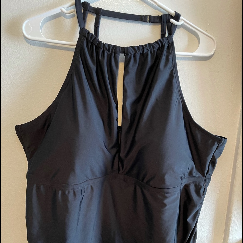 Plus size swim top